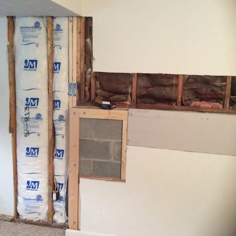 Wall insulation replacement during Structural Drying in Washington
